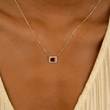 July Birthstone Necklace
