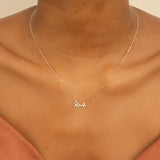 Pave Gold Love Necklace