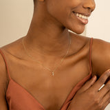 Solid Gold Snake Necklace