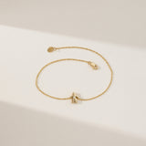 April Birthstone Diamond Boy Bracelet