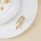 Solid Gold Natural Diamond Ring