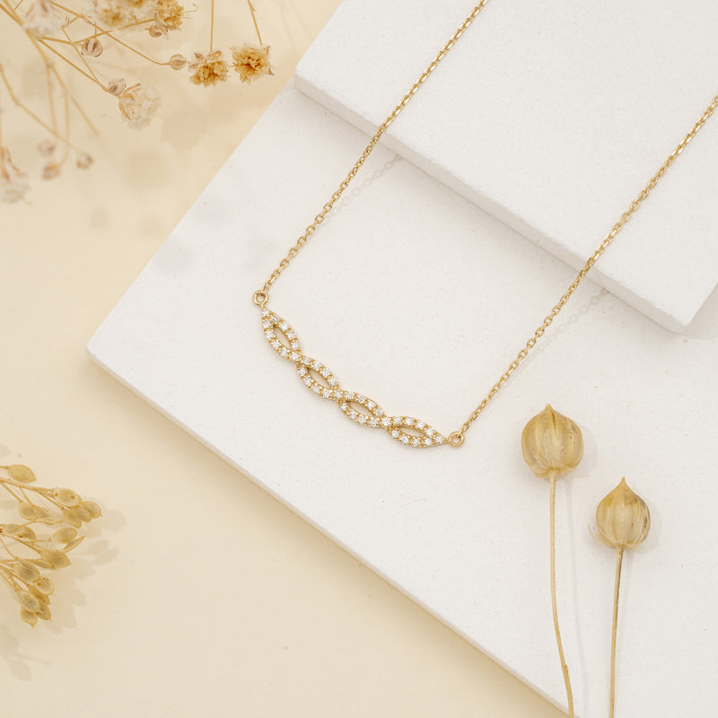 Multi Diamond Eternity Necklace