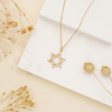 bat mitzvah star necklace