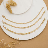 Cuban Chain Bracelets in solid gold unisex