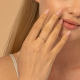 Gold Celestial Moon and Star Ring