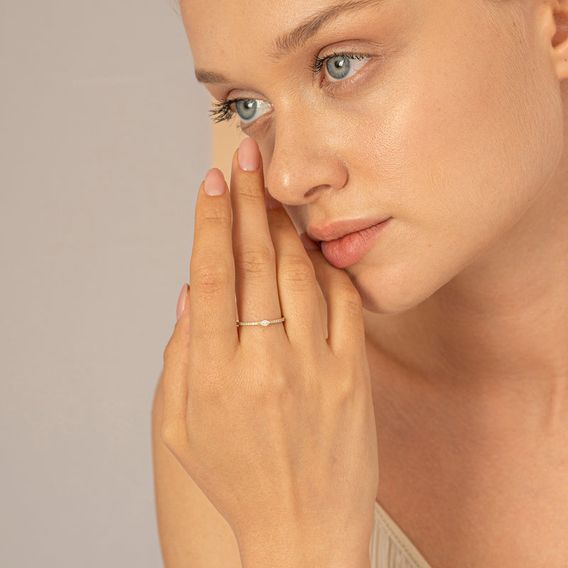 Stackable Diamond Ring