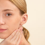 Minimalistic Style Diamond Butterfly Studs for her