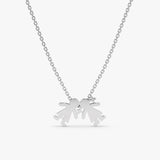 White Gold Little Kids Pendant