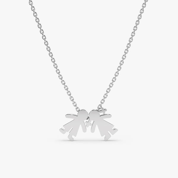 White Gold Little Kids Pendant