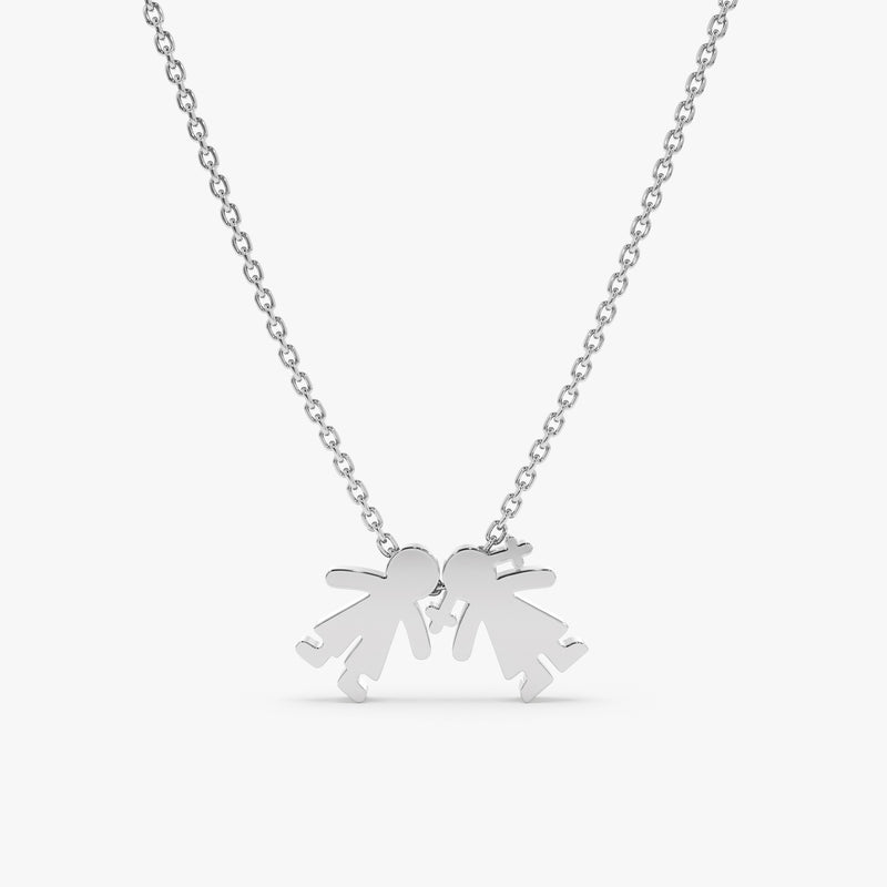 White Gold Little Kids Pendant