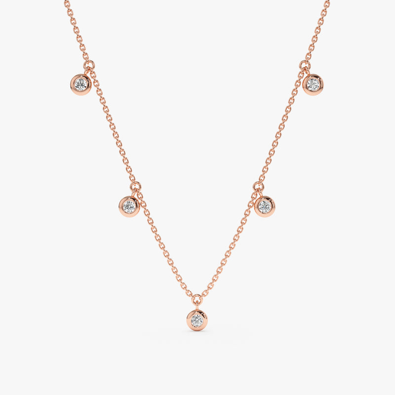 Rose Gold Diamond by the Yard