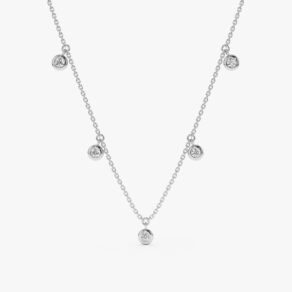 White Gold Diamond by the Yard