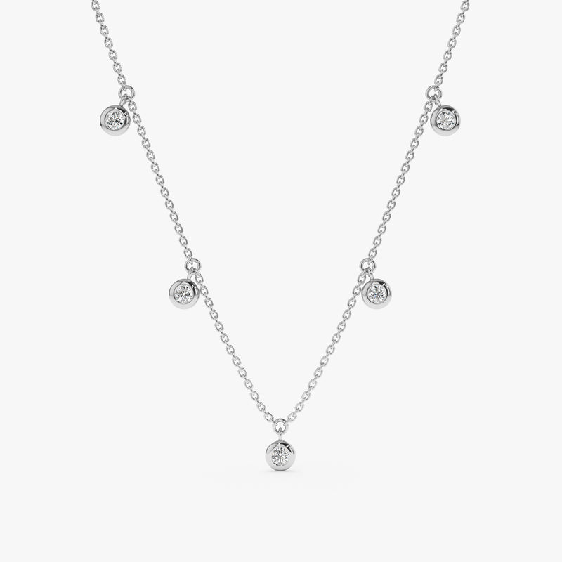 White Gold Diamond by the Yard