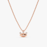 Rose Gold Lucky Eye Pendant