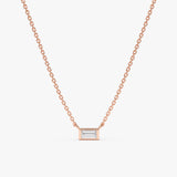 Rose Gold Diamond Pendant