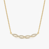 Diamond Twist Necklace