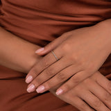 Blue Sapphire Eternity Ring