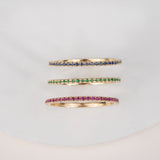 Handmade Natural Stone Eternity Bands