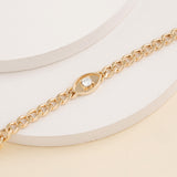 Diamond Evil Eye Bracelet