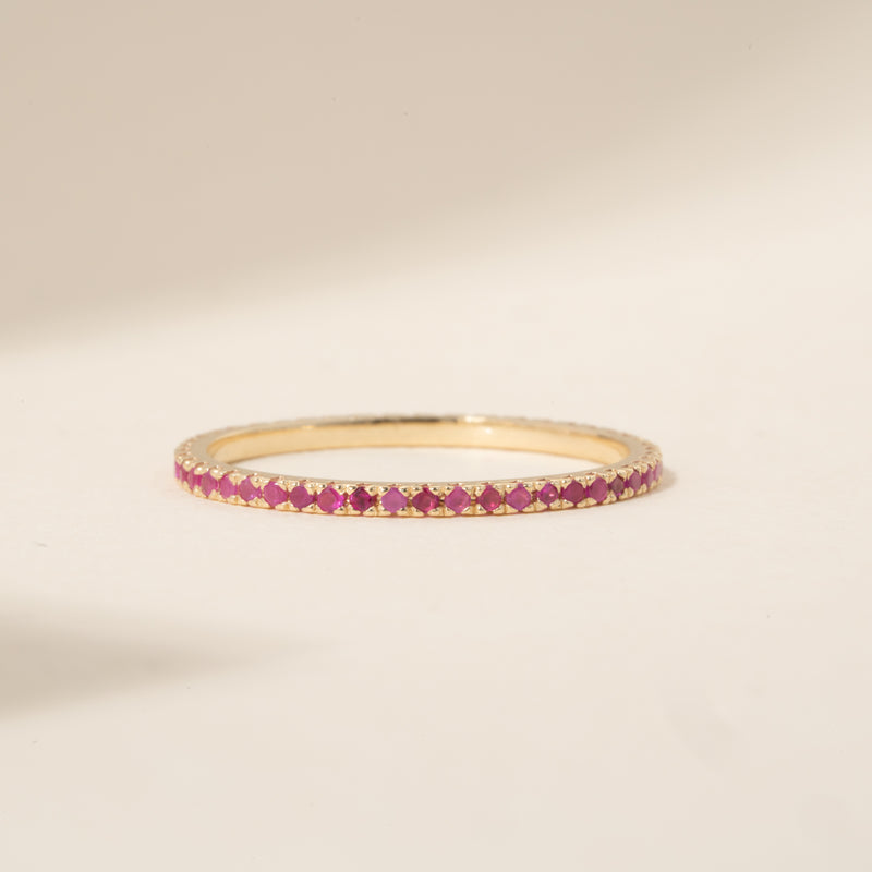 July Birthstone Ring