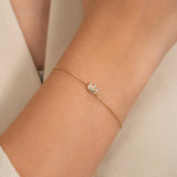 Diamond Evil Eye Bracelet