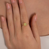 October Birthstone Ring