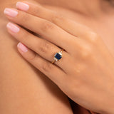 Sapphire September Birthstone Ring