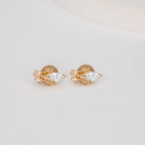 Handmade April Birthstone Marquise Diamond Earrings