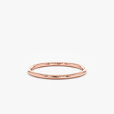 Rose Gold Wedding Band 1.2 mm