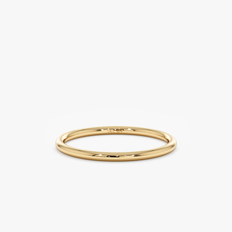 Classic Gold Wedding Band 1.2 mm