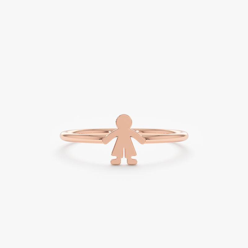 Rose Gold Child Ring
