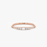 Rose Gold Petite Wedding Ring