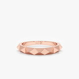 Rose Gold Spike Ring