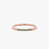 rose gold handmade ring