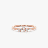 Rose Gold Diamond Ring
