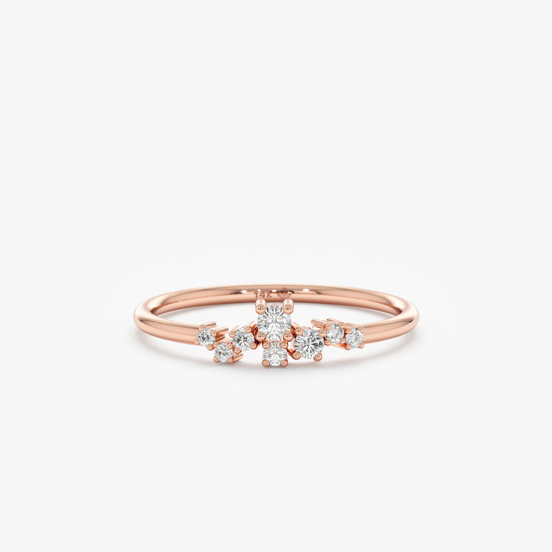 Rose Gold Diamond Ring