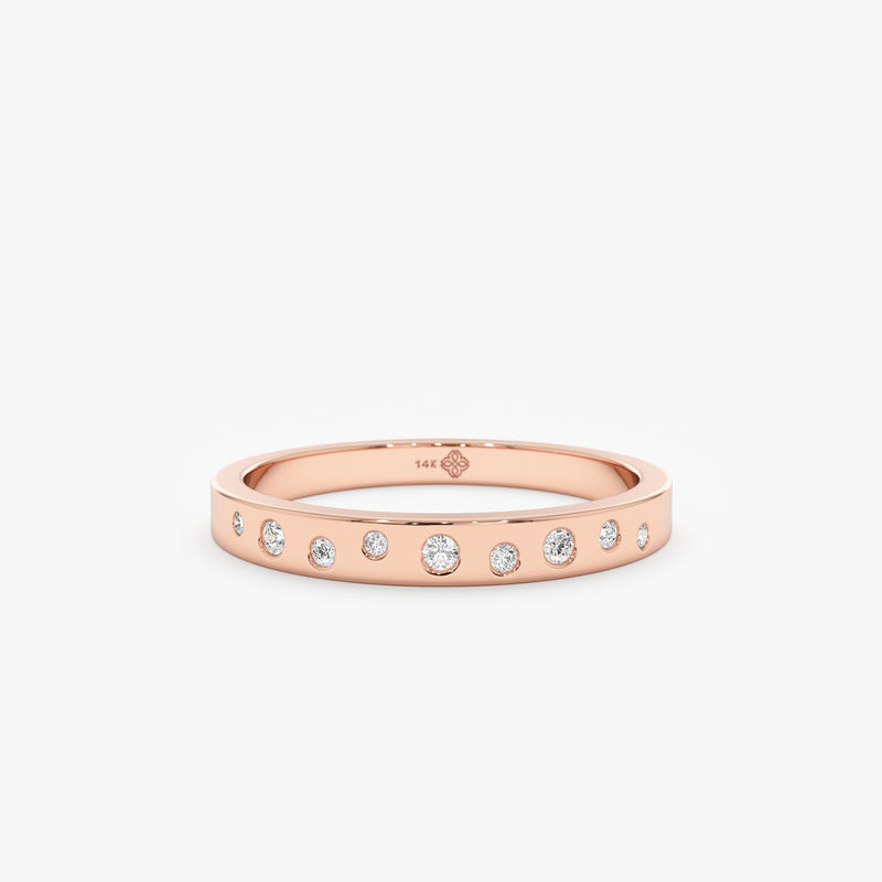 Rose Gold Diamond Ring