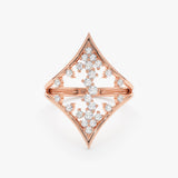 rose gold handmade ring