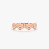 Rose Gold April Birthstone Jewelry