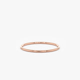 Rose Gold 1 mm Classic Wedding Band