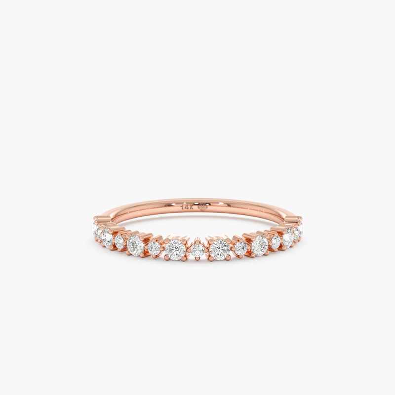 rose gold handmade ring