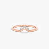 rose gold nesting ring