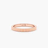 rose gold handmade ring