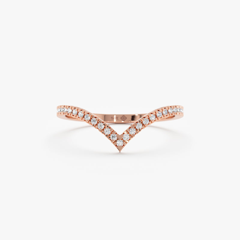 Rose Gold Diamond Ring