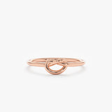 Rose Gold Knot Ring