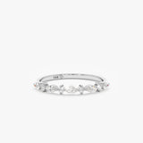 White Gold Diamond Ring