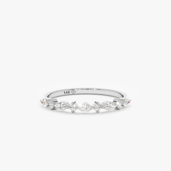 White Gold Diamond Ring