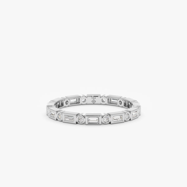 White Gold Diamond Eternity Band