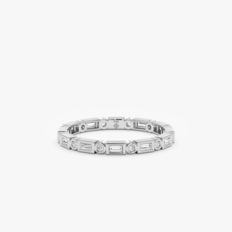 White Gold Diamond Eternity Band