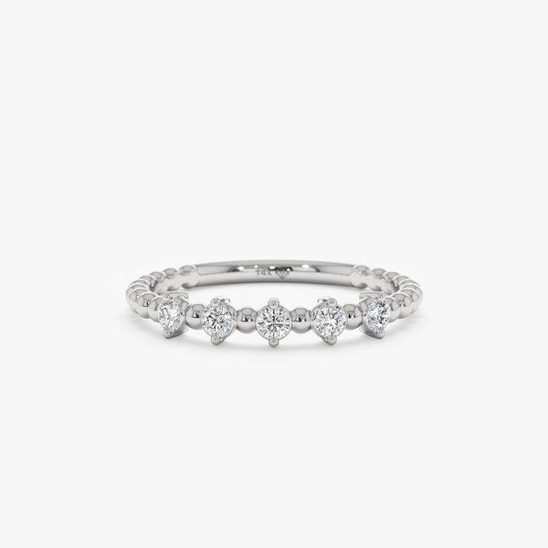 White Gold Diamond Ring